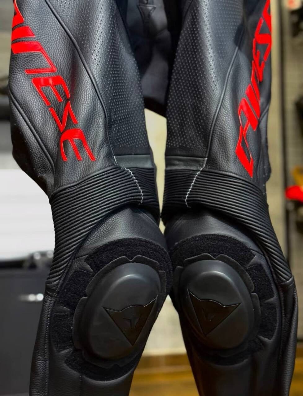 Dainese, профессиональный кожаный комбинезон 4